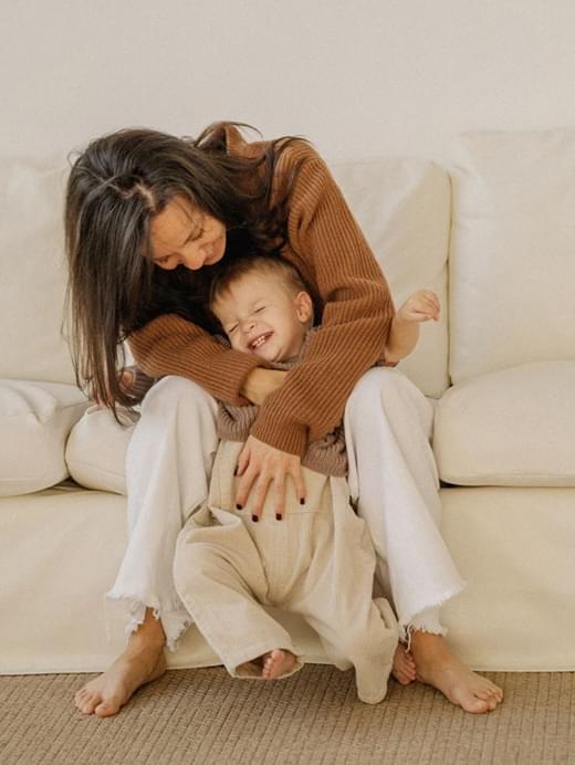 I call ‘Mom! Mom! Mom!’ a hundred times a day