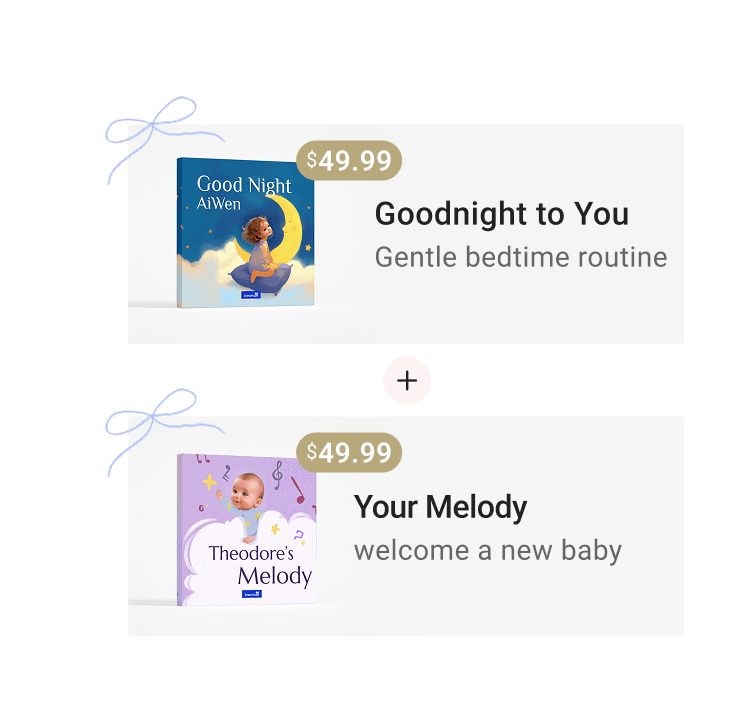 A gentle pair for baby’s first library